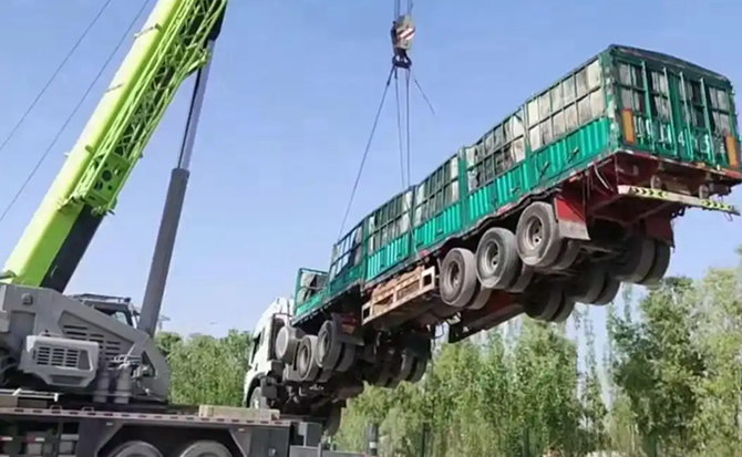 滨海新区道路脱困救援案例